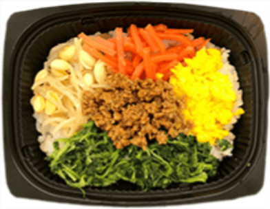 もち麦ご飯のビビンバ